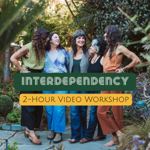 interdependency 2-hour video workshop with erika wright